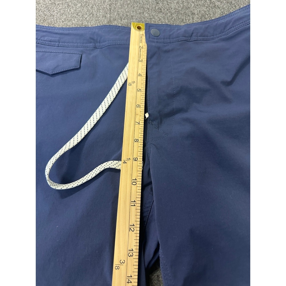 J. Crew Men's Eco Pool Shorts Swim Trunks Navy Blue 7" Inseam J0057 Size 32 - Picture 10 of 16